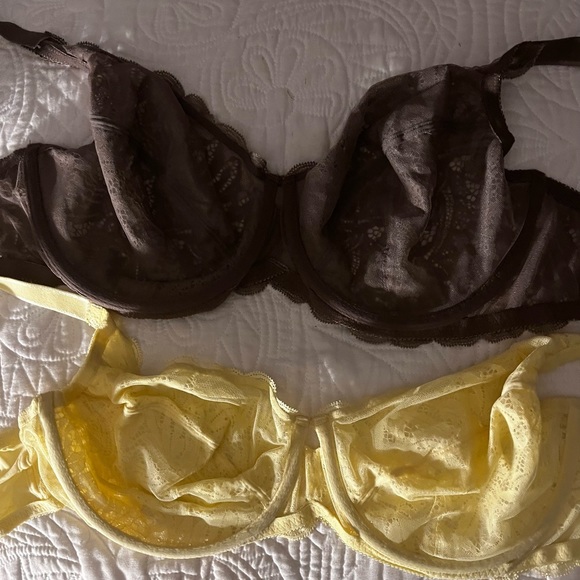 SOLD New without tags Two Bras from Felina.com both are 40DD yellow - Picture 2 of 8